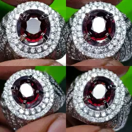 natural top red ruby songea 2.26 cts hq