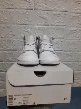 Air jordan 1 high all white / triple white original