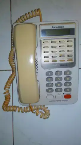 Bismillah, telpon Panasonic display utk PABX kantor, rmh, interkom