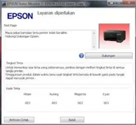 Trima service printer Epson ,canon, brother,hp Tinta dan LaserJet