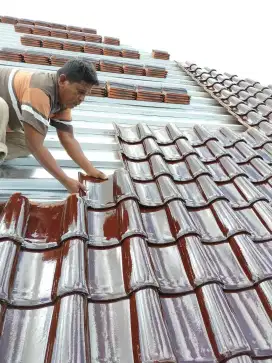 Baja ringan SNI Renovasi bongkar pasang atap rumah, pabrik, sekolah