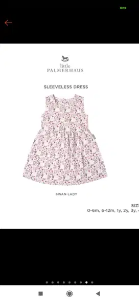 Dress little palmerhaus