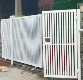 Pintu pagar minimalis