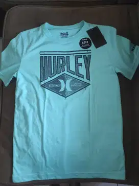 Hurley Heathered Jersey Boys - Turquoise Size L