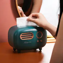 topsung kotak tisu model retro radio tissue  box