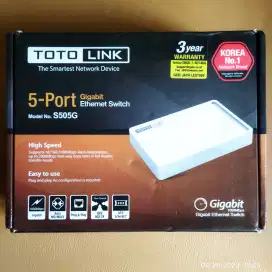 Toto Link S505G | 5 ports Gigabit Ethernet Switch | LAN Switch