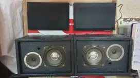 Jual speaker merek Audeck ukuran 4 inch.