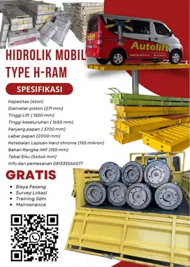 Hidrolik cuci mobil kualitas no.1