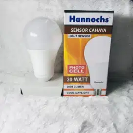 Lampu led hannocs sensor 30w