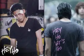 Kaos | Kaos Pria | Kaos Crows Zero Warna Abu abu | Kaos Heyho