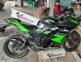 knalpot racing ninja 250,r25,cbr250rr,mt25 fullset yoshimura cod