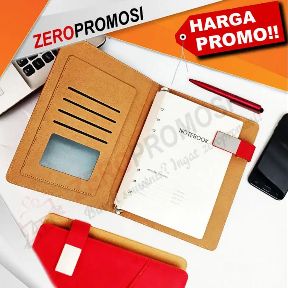 Buku Agenda Kulit Custom Mewah AGLT-06