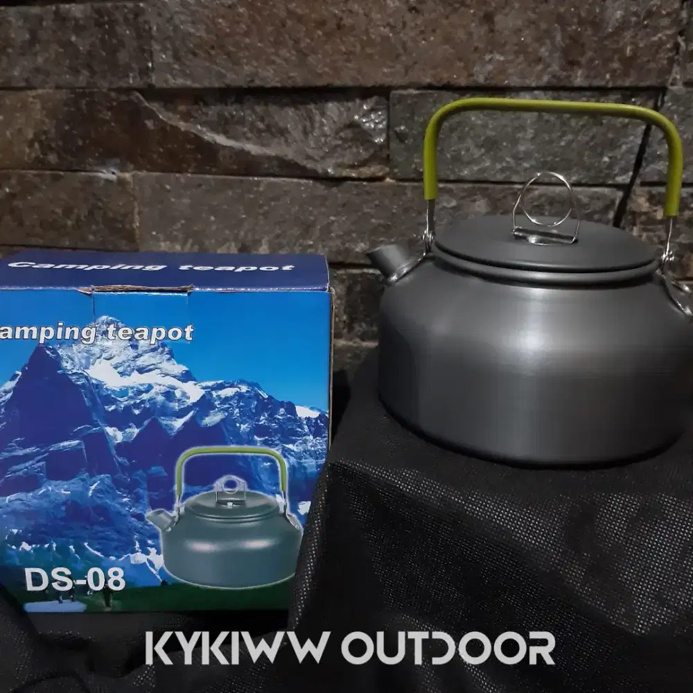 teko 0.8 Liter - kettle DS 08 camping teapot