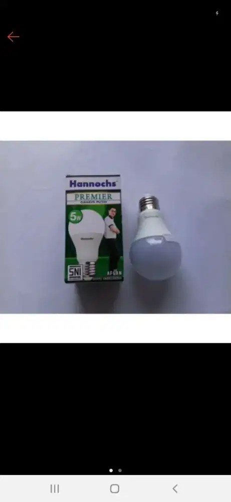Lampu Bohlam LED Hannochs