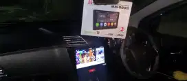 Pemasangan head unit android mtech di wuling confero