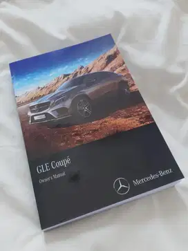 Book Manual Repro Ori Mercedes Benz GLE 400 Coupe Tahun 2014/2019