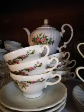 Tea set porcelain vintage antik