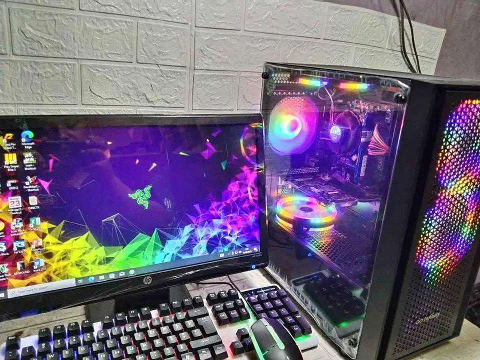 Jual PC gaming fullset siap pakai