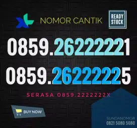 Nomor cantik xl 22 22 2x