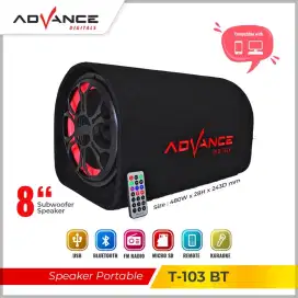 Advance 103BT speaker 8 bluethooth karaoke subwofer super bass