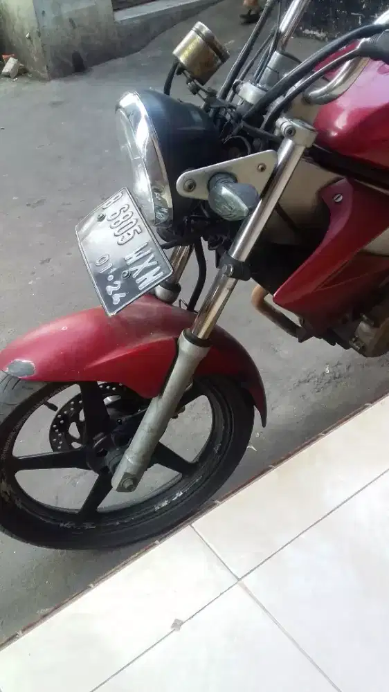 Vixion merah ss lengkap
