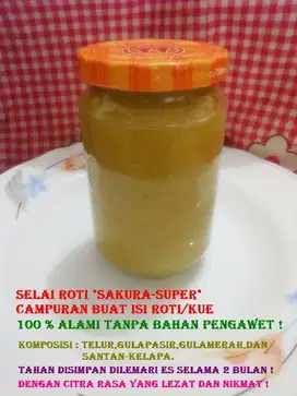 Jual Selai Alami Campuran Isi Kue/Roti Murah & Lezat !