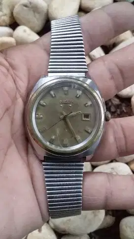 Jam tangan jadul Ricoh crystal otomatis