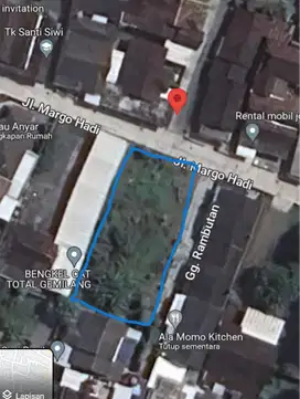 Tanah dijual, atas nama sendiri