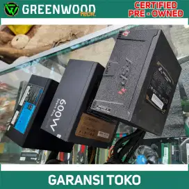 PSU POWER SUPPLY 500 dan 400 WATT BERBAGAI MACAM MERK