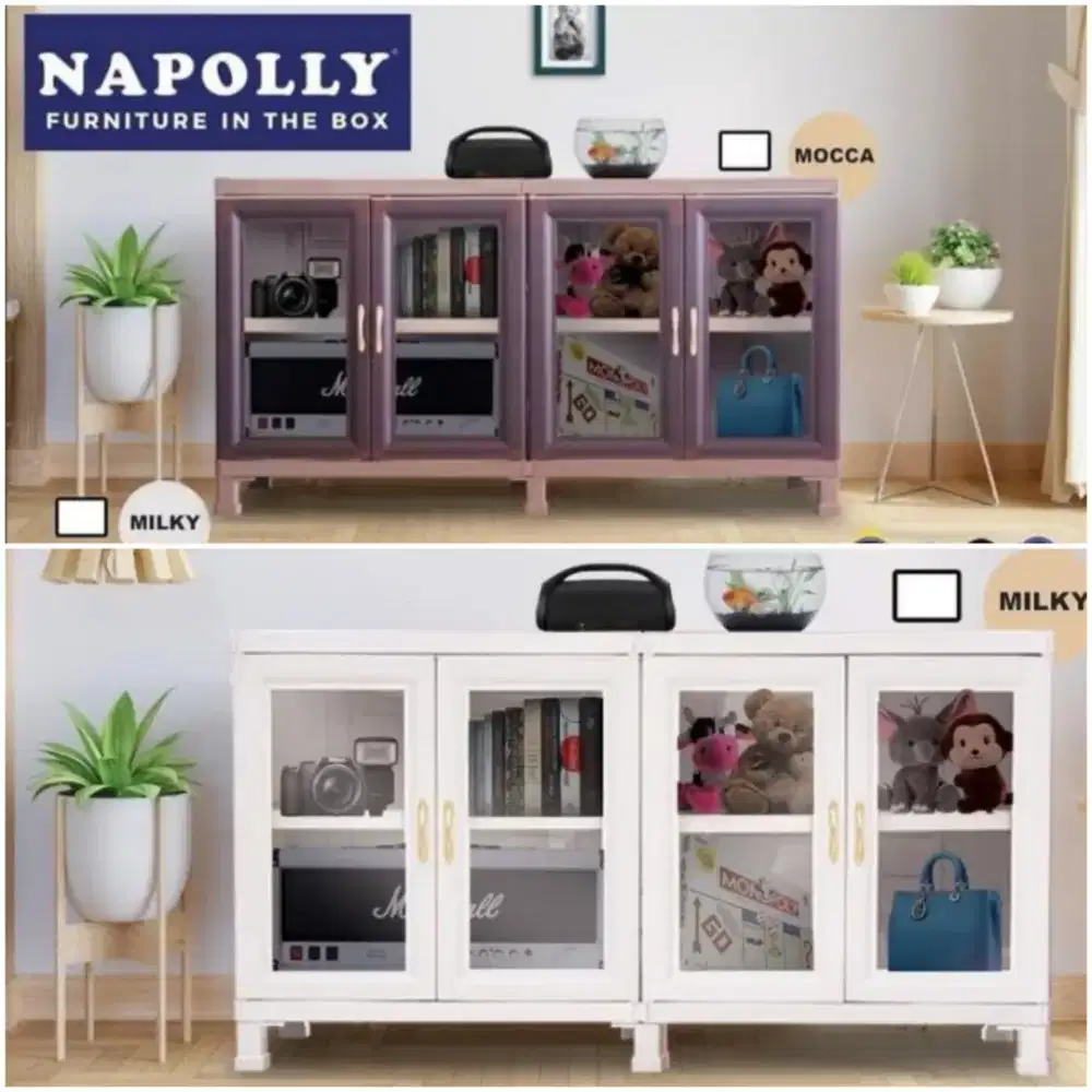 Napolly Cabrofet (Cabinet Rottan Buffet)