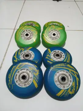 Roda inline skate led (menyala)