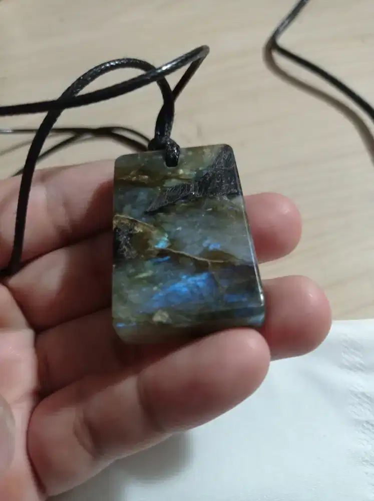 Kalung Rainbow Feldsper / Lambrador natural