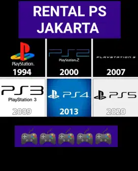 Sewa rental PS jakarta