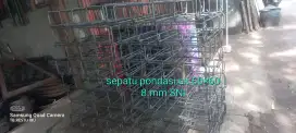 pusat penjualan besi rakitan fotplatee/sepatu pondasi