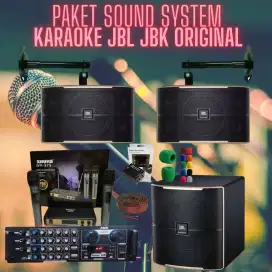 Paket Sound System Karaoke JBL JBK + Subwoofer JBL