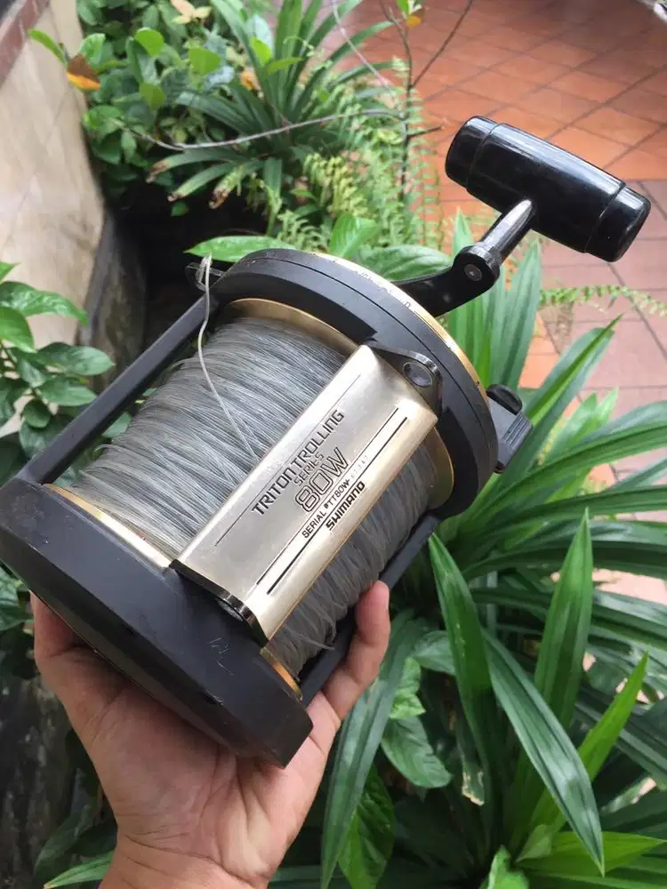 Reel Shimano Triton Trolling Series 80W made in Japan