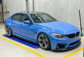 BMW M3 2014 Yas Marina Blue Ivory Carbon Bodykit M3 2014 Tangerang