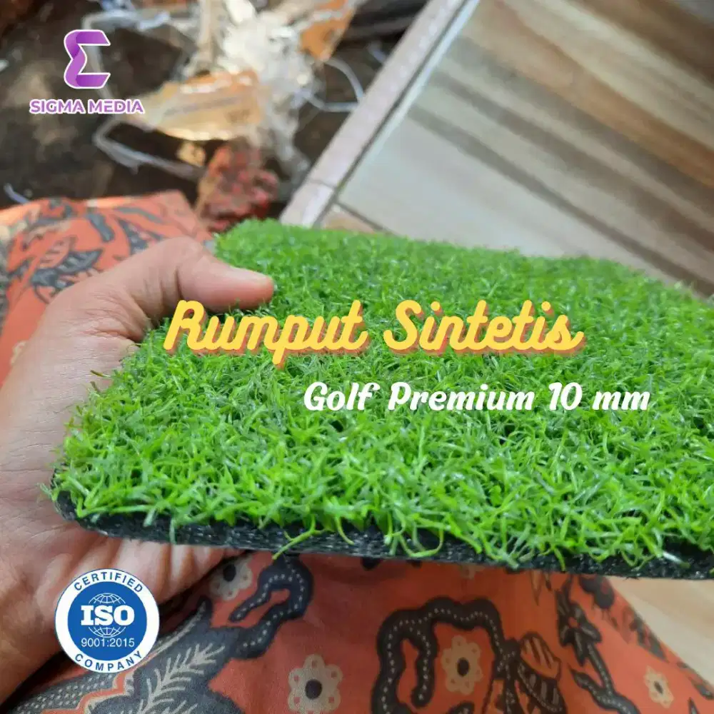 Rumput Sintetis Golf Platinum 10 mm