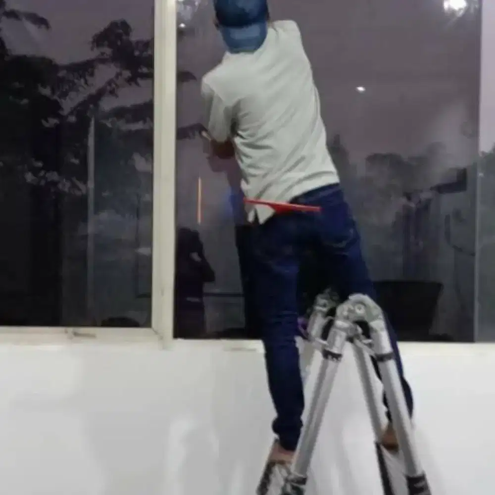 Jasa kaca film dan stiker sandblast
