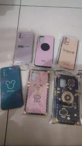 6 pcs casing xiaomi redmi 9T ada yg baru ada yg sekken borongan