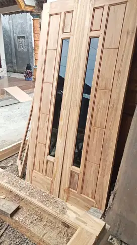 pintu kamar atau buat utama ukiran kler murah bos,