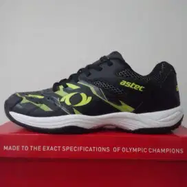 Sepatu Badminton ASTEC FAYRE Original - Black Lime