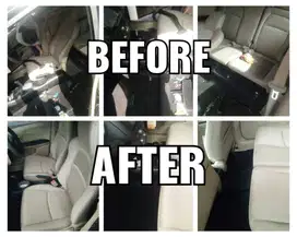 Jasa panggilan homeservis salon detailing interior mobil