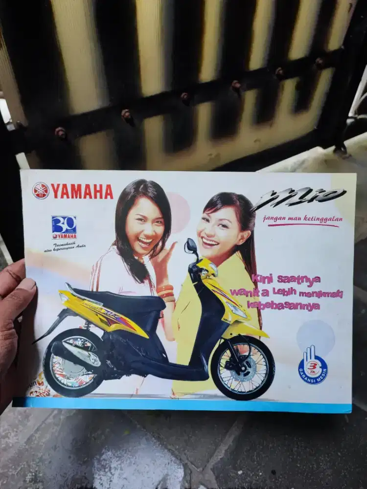 Brosur Jadul Yamaha Mio Generasi Pertama 2003