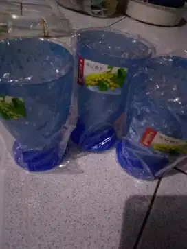 Set gelas plastik