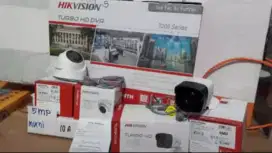 camera HIkvision paket lengkap outdoor indoor 4 chanel gratis pasang