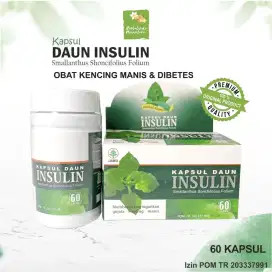 Kapsul Ekstrak Daun Insulin