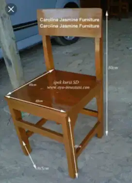 Kursi siswa jati