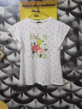 kaos anak benetton preloved tjap karoeng