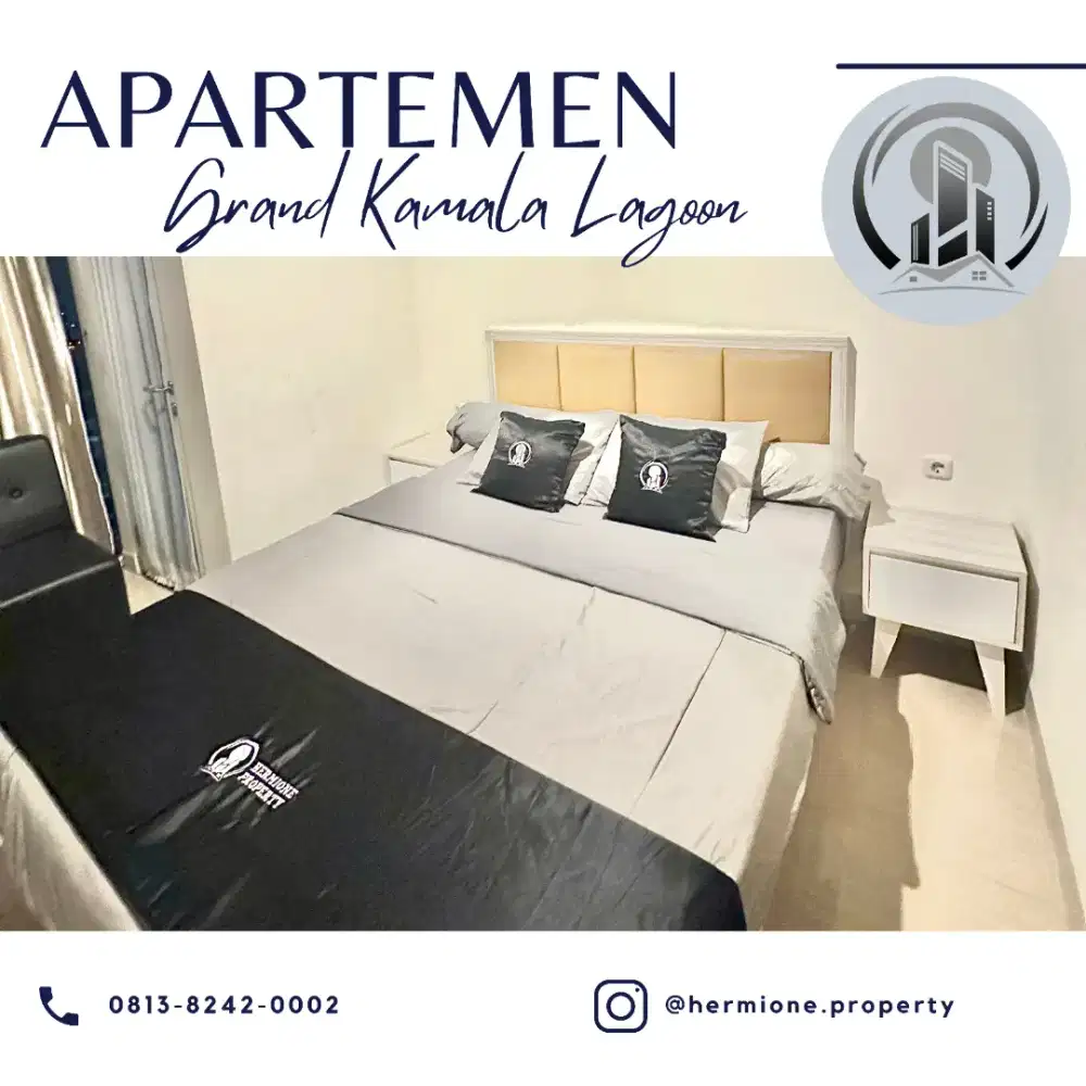 Sewa Apartemen grand kamala lagoon